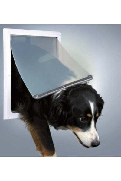 Trixie Dog Gate M-Xl 2-Way Locking White