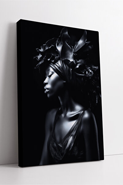 KOSS Dijital Αφρογυναίκα με γλυπτική κεφαλή λουλουδιών Πορτρέτο ψηφιακής τέχν...