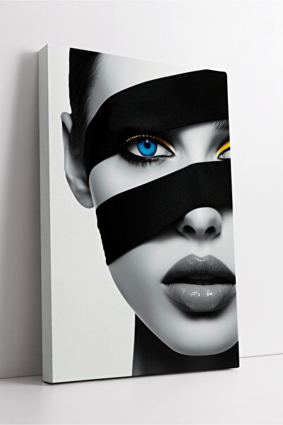 KOSS Dijital Πίνακας σε καμβά αφηρημένης τέχνης προσώπου |   Μίνιμαλ γυναικεί...