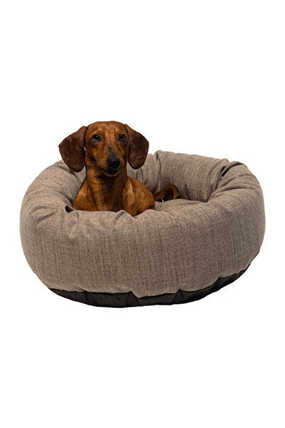 Danish Design Allsorts Aberdeen Grey Donut Bed for Dogs