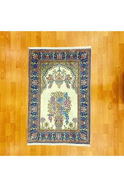 MEVLANA BAZAAR سجادة صلاة بطباعة رقمية بتصميم الربيع