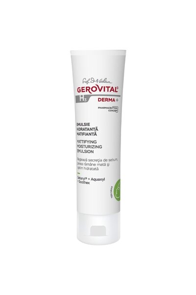 GEROVITAL Emulsion moisturizing mattifying H3 Derma+, 50 ml