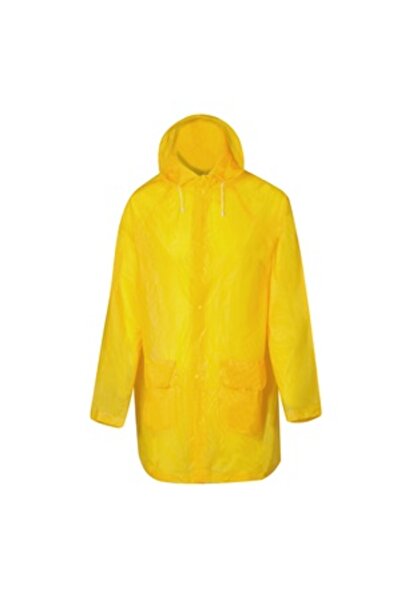 OEM Adult Waterproof Poncho Yellow 88x66cm