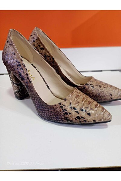 VARLIK AYAKKABI New Season Printed Evening Dress Shoes