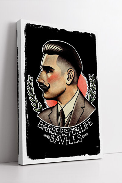 KOSS Dijital Pictură decorativă pe pânză în stil masculin, cu design clasic de portret berber, cu figura retro masculină