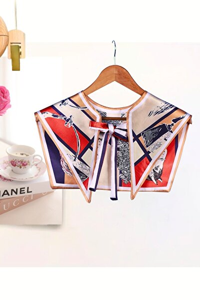 nurfemina Artistic Style Horse Pattern Modern Women's Shoulder Shawl & Vintage Equestrian Theme Scarf Collar |   Luxury Accessory