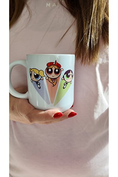 By Selen Suyolcu Power Girl Printed Mug Cup