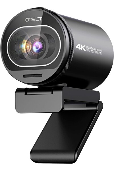 eMeet S600 4K Webcam for Streaming - Sony 1/2.5'' Sensor, PDAF Autofocus, 1080P@60FPS