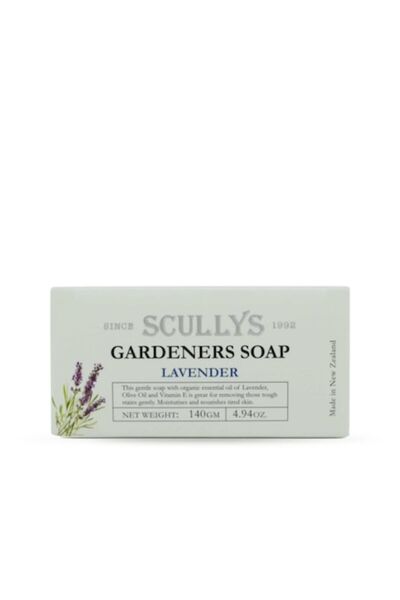 Scullys Săpun cu lavandă Gardener's, cutie, 140 g