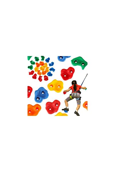 Three top online Детски катерушки, цветни, 20 броя + винтове