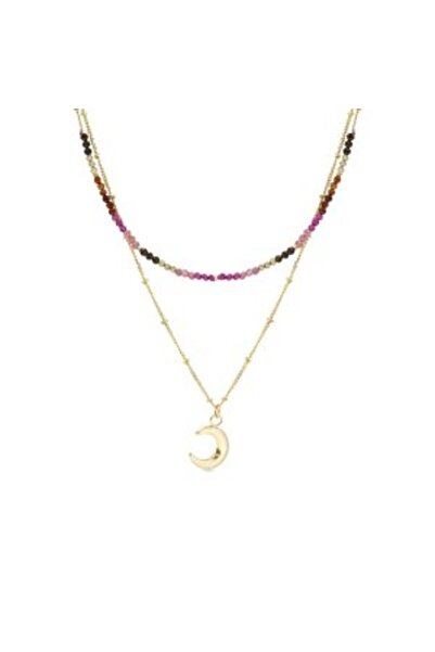 Luxenter 925 Sterling Silver MALIZU Necklace with Rhodium NF 126978-00