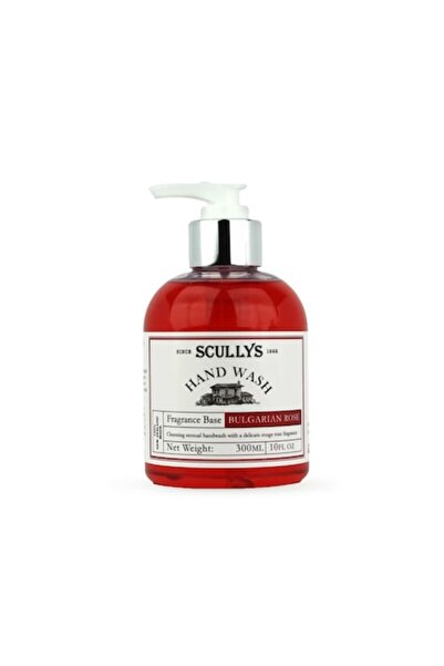 Scullys Liquid Hand Soap, Rose, 300 ml