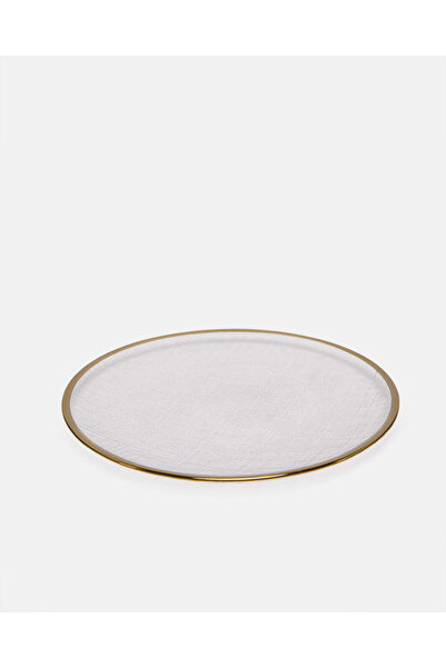 REDTAG Gold Band Glass Side Plate