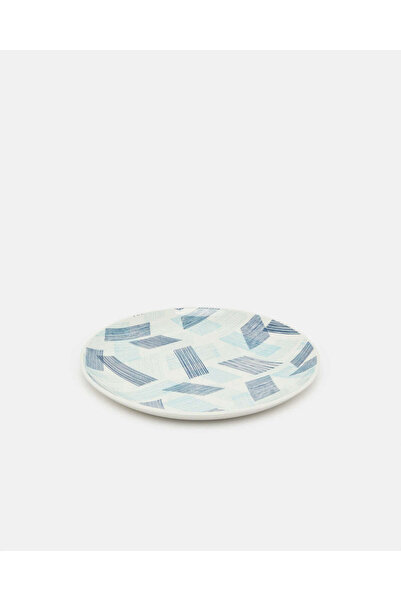 REDTAG Blue Printed Dinner Plate