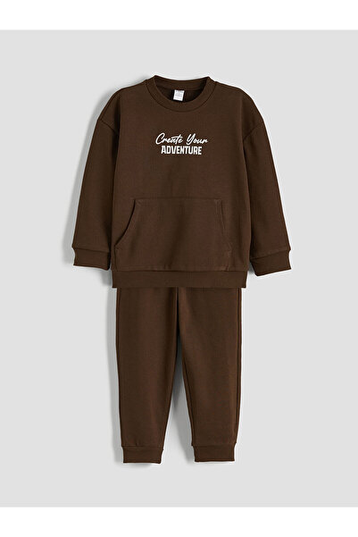 LC Waikiki Lcw Kids Crew Neck Boys Tracksuit Set