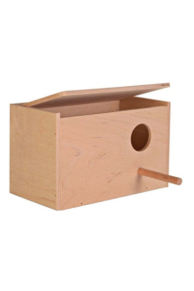 Trixie صندوق تعشيش خشبي للطيور 13x12x21 سم