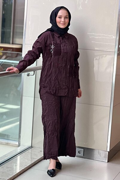 Ceremony Marlin Kraşlı Trouser Suit