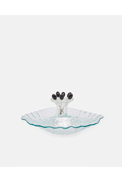 REDTAG Clear Glass Round Fruit Tray