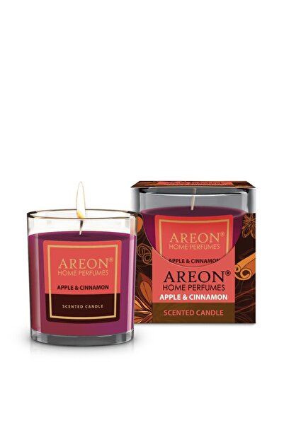 Areon Home Scented Candle Apple & Cinnamon