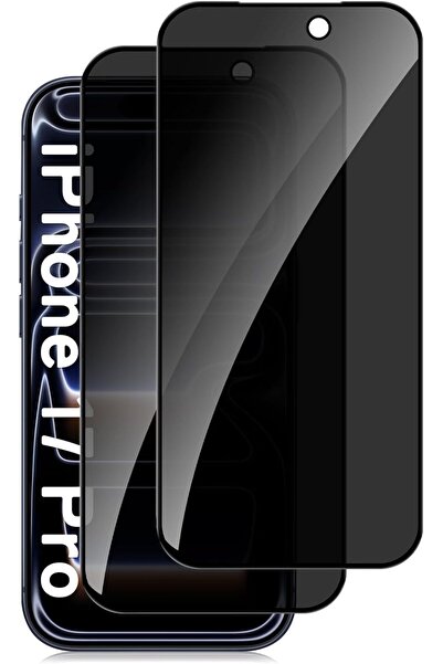Powerfox İphone 17 Pro Uyumlu Sağdan Soldan Görünmeyen Hayalet Filtreli Ekran...