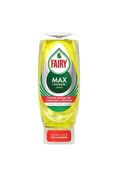 Fairy Max Power Lemon Dishwashing Liquid, 450 ml