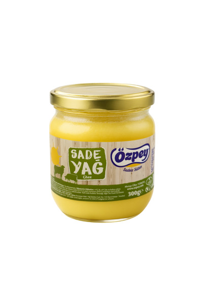 Özpey Sade Yağ - Ghee 300gr Laktozsuz, Kazeinsiz Saf Yağ