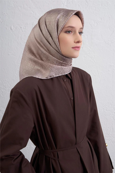 Armine Μεταξωτό μαντήλι με κλασικό σχέδιο -2025/2026 -94372D 06