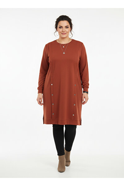 wishne DÜĞME DETAYLI TUNİK