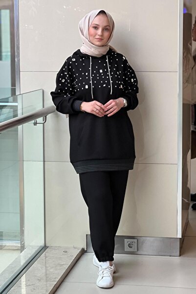 Missemramiss Embroidered Hooded Modal Set