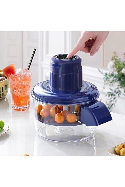 ZeeSquare آلة تقشير العنب والثوم الكهربائية - مزيل قشر الفاكهة القابل لإعادة ...