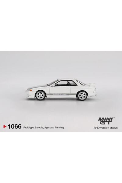 mini gt Nissan Skyline Gt-R (R32) Veilside Combat C-I White 1066