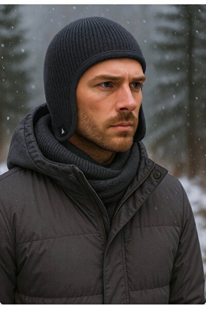 kuru Ear Covering Detailled Beanie (with Inner Fleece)