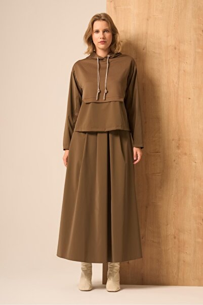 FTZ WOMEN بدلة سكوبا سباندكس للسيدات باللون البني 31259