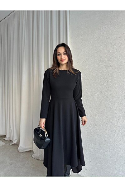 Mooi Butik Morata Midi Dress 8517 - Black