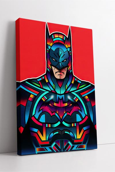 KOSS Dijital Tablou decorativ pe pânză cu temă Cavalerul Negru, modern, conce...