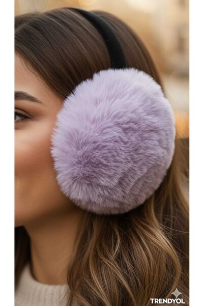 Betülce Foldable soft texture plush earmuff