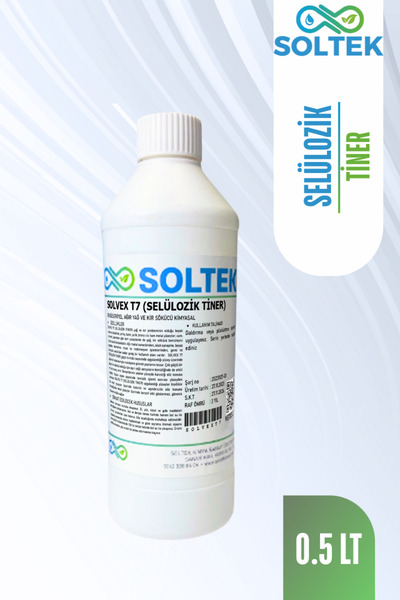 SOLTEK KİMYA Solvex T7 Selülozik Tiner 500ml