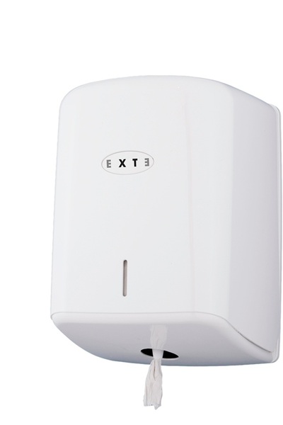Exte Dispenser prosoape de hartie perforata cu derulare centrala alb