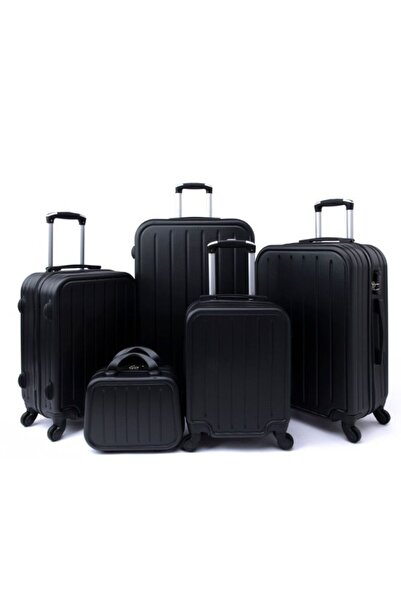 LİMRA A travel bag set consisting of 5 luggage bags of various sizes, made of...