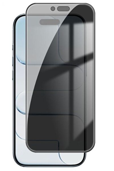 Powerfox واقي شاشة متوافق مع آيفون 17 إير مع فلتر شبحي لا يظهر من اليمين إلى ...