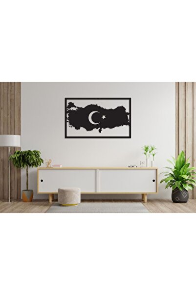 LAZORİAE Wooden Map of Turkey
