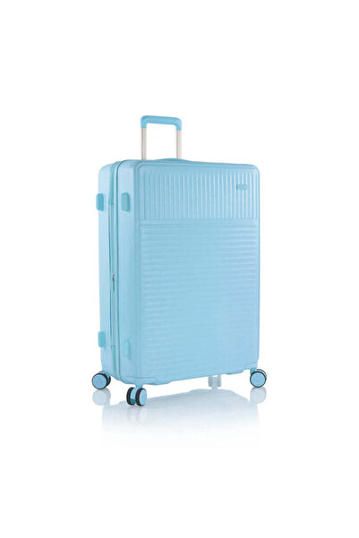 Heys Pastel Set Of 3 Polycarbonate with ABS Hard Sided 4-Wheeler Spinner Trolley Bag with TSA Lock