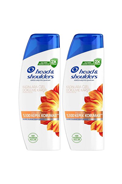 Head&Shoulders Kadınlara Özel Dökülme ve Kepek Karşıtı Kafein Etkili 330ML Şampuan x 2 Adet