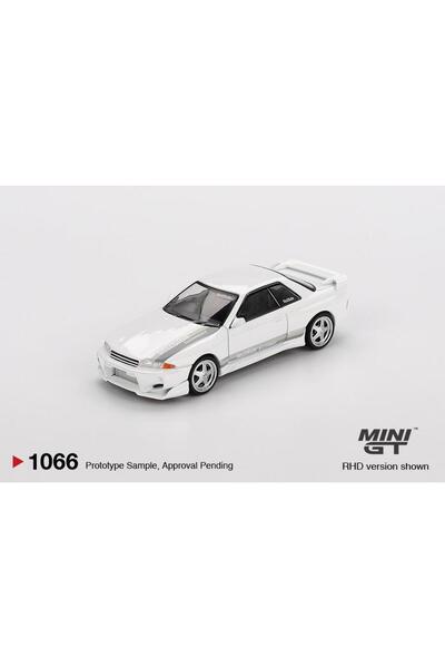 mini gt Nissan Skyline Gt-R (R32) Veilside Combat C-I White 1066