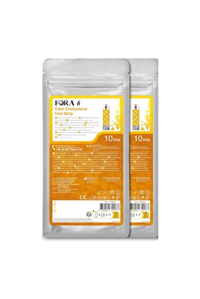 FORA 6 Duo Pack Test Strips, 20 tests, 3.0 µl, home use