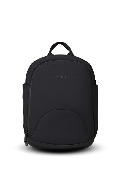 Anex Bölmeli Siyah Bebek Bakım Çantası