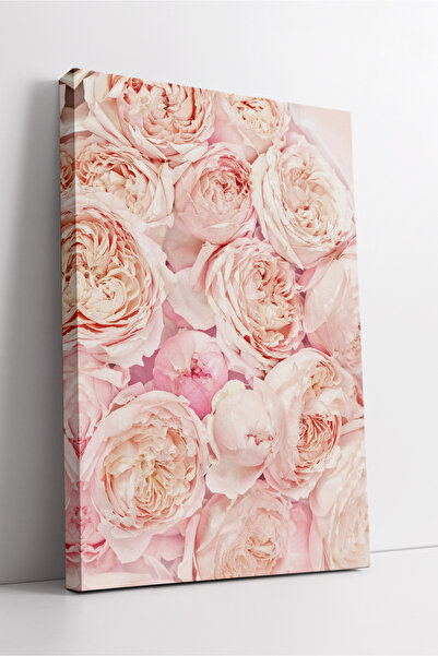 KOSS Dijital Buchet de trandafiri roz moale, cu model, cu tematică de flori r...