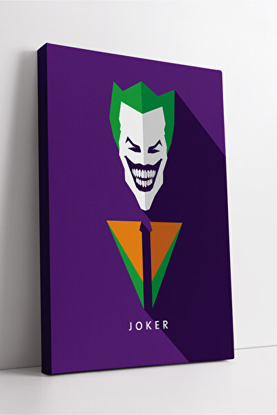 KOSS Dijital Joker stilizat cu fundal violet, design digital geometric minim,...