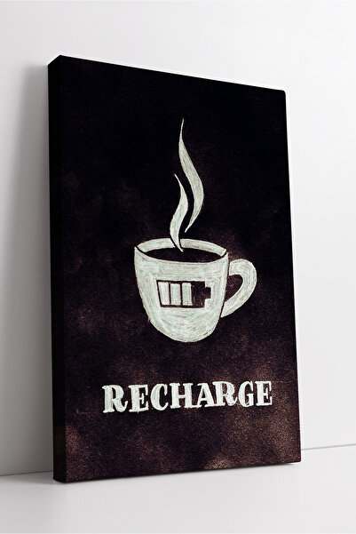 KOSS Dijital Pictură pe pânză pentru bucătărie modernă cu tematică cafea, cu ...