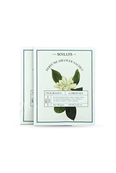Scullys Set Scented Sachets Gardenia, Scullys, 2x12 g